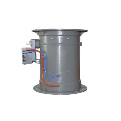 One Piece Molding Body PP Flame Retardant High Precision Control Variable Air Volume Butterfly Valve