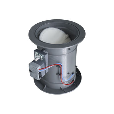 One Piece Molding Body PP Flame Retardant High Precision Control Variable Air Volume Butterfly Valve